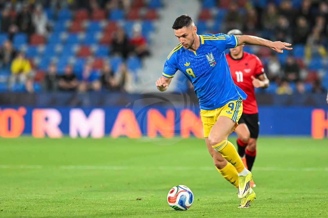 Piłka Nożna: Mecz towarzyski. Ukraina - Albania. - Agencja Fotograficzna